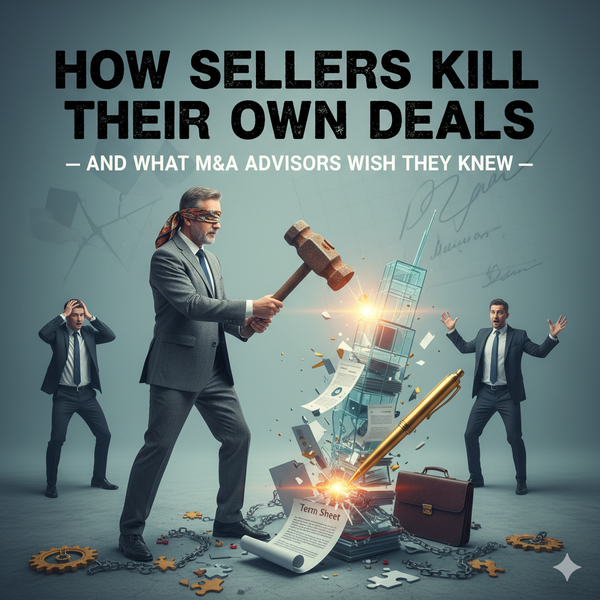 💀 How Sellers Kill Their Own Deals — And What M&A Advisors Wish They Knew
